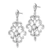 New Apart Kolczyki z białego złota z brylantami - 0,70 ct - próba 585