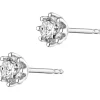 Apart Kolczyki z białego złota z brylantami - 0,40 ct - próba 585< Kolczyki Z Diamentami