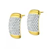 Apart Kolczyki z żółtego złota z brylantami - 0,60 ct - próba 585