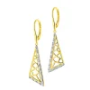 Apart Kolczyki z żółtego złota z diamentami - 0,08 ct - próba 585< Kolczyki Z Diamentami