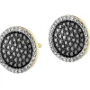 Apart Kolczyki z żółtego złota z diamentami - 0,42 ct - próba 585< Kolczyki Z Diamentami