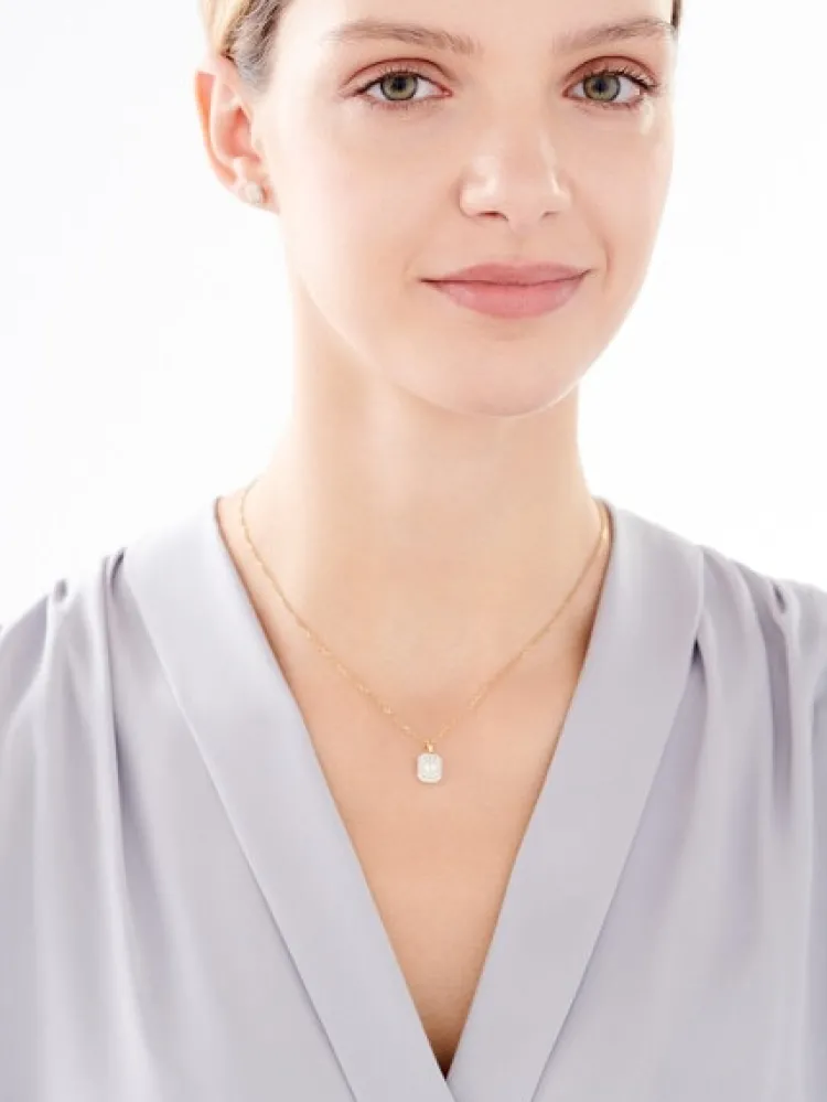 Sale Apart Kolczyki z żółtego złota z diamentami - 0,40 ct - próba 585