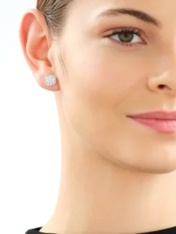 Apart Kolczyki z żółtego złota z diamentami - 0,60 ct - próba 585