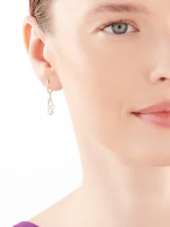 Apart Kolczyki z żółtego złota z diamentami - 0,05 ct - próba 375< Kolczyki Z Diamentami