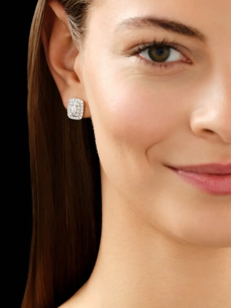 Apart Kolczyki z żółtego złota z diamentami - 1,40 ct - próba 585< Kolczyki Z Diamentami