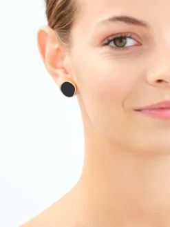 Best Elixa Kolczyki ze stali szlachetnej z emalią