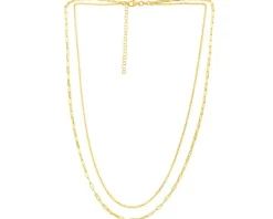 Apart Naszyjnik srebrny - ankier, paper clip< Naszyjniki