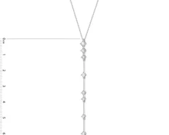 Apart Naszyjnik z białego złota z brylantami - 0,52 ct - próba 750