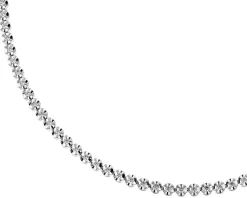 Apart Naszyjnik z białego złota z brylantami - 45 cm, - 2,08 ct - próba 585< Naszyjniki