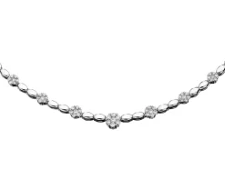 Sale Apart Naszyjnik z białego złota z brylantami - 0,63 ct - próba 585