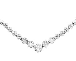 Apart Naszyjnik z białego złota z brylantami - 0,85 ct - próba 585< Naszyjniki