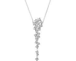 Apart Naszyjnik z białego złota z brylantami - 0,75 ct - próba 585< Wszystkie