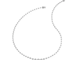 Apart Naszyjnik z białego złota z brylantami - 43 cm - 1,53 ct - próba 750