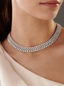 Best Apart Naszyjnik z białego złota z brylantami - 12,72 ct - próba 585