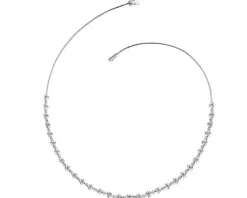 Online Apart Naszyjnik z białego złota z brylantami - 43 cm, - 1,82 ct - próba 585