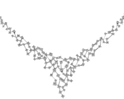 Sale Apart Naszyjnik z białego złota z brylantami - 3,00 ct - próba 585
