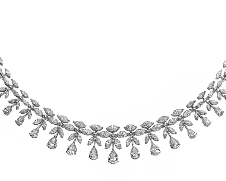 Apart Naszyjnik z białego złota z diamentami - 28,07 ct - próba 750< Wszystkie