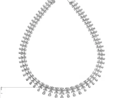 Apart Naszyjnik z białego złota z diamentami - 28,07 ct - próba 750< Wszystkie
