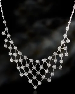 Best Apart Naszyjnik z białego złota z brylantami - 5,00 ct - próba 750