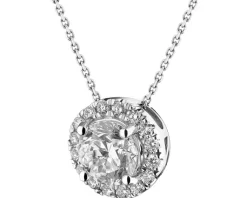 New Apart Naszyjnik z białego złota z brylantami - SI1/H - 1,17 ct - próba 750