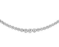 Apart Naszyjnik z białego złota z brylantami - 43 cm, - 3,00 ct - próba 750< Naszyjniki