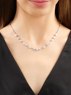 Best Apart Naszyjnik z białego złota z brylantami - 43 cm - 2,00 ct - próba 585