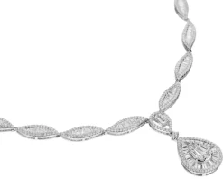 Apart Naszyjnik z białego złota z diamentami - 2,49 ct - próba 750< Naszyjniki