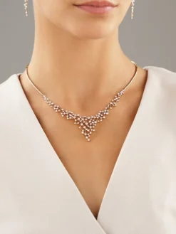 Apart Naszyjnik z żółtego złota z brylantami - 3,00 ct - próba 585