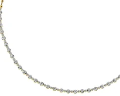 Apart Naszyjnik z żółtego złota z brylantami - 43 cm - 0,87 ct - próba 585< Wszystkie