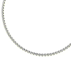 Online Apart Naszyjnik z żółtego złota z brylantami - 45 cm, - 2,08 ct - próba 585