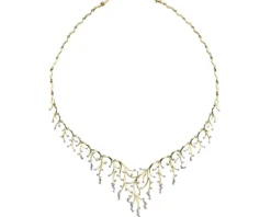 Best Apart Naszyjnik z żółtego złota z brylantami - 2,77 ct - próba 585