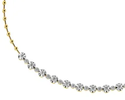 Apart Naszyjnik z żółtego złota z brylantami - 43 cm - 0,86 ct - próba 585< Wszystkie