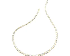 Apart Naszyjnik z żółtego złota z diamentami - 0,10 ct - próba 585< Naszyjniki