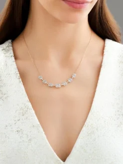 Apart Naszyjnik z żółtego złota z diamentami - 0,97 ct - próba 585< Wszystkie