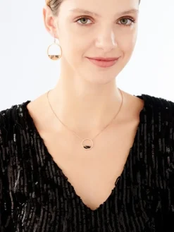 New Elixa Naszyjnik ze stali szlachetnej z żywicą epoksydową