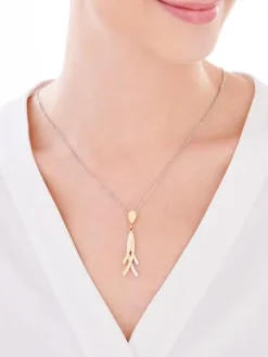 Clearance Elixa Naszyjnik ze stali szlachetnej