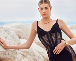 Hot Elixa Naszyjnik ze stali szlachetnej