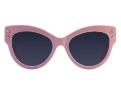 Online Elixa Okulary przeciwsłoneczne damskie, kocie oczy, różowe