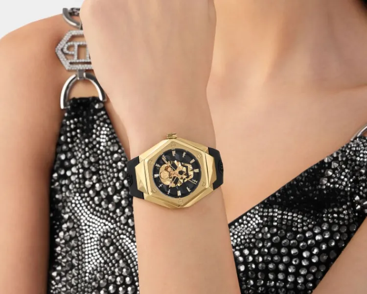 Philipp Plein $Kull Spikes Lady< Zegarki Damskie