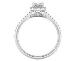 Best Apart Pierścionek z białego złota z diamentami - 1,00 ct - próba 750