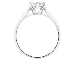 Sale Apart Pierścionek z białego złota z brylantami - 0,23 ct - próba 585