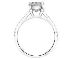 Apart Pierścionek z białego złota z diamentami laboratoryjnymi - 1,75 ct - próba 750< Pierścionki