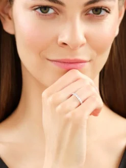 Apart Pierścionek z białego złota z brylantami - Eternity - 1,00 ct - próba 585< Wszystkie