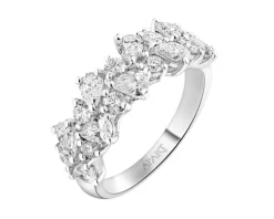 Apart Pierścionek z białego złota z diamentami - 1,51 ct - próba 750< Wszystkie
