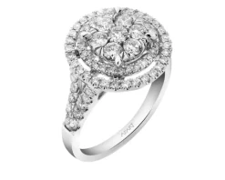 Apart Pierścionek z białego złota z brylantami - 1,26 ct - próba 585