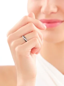 Apart Pierścionek z białego złota z diamentami - 0,32 ct - próba 585< Wszystkie