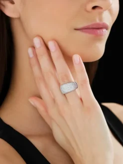 Apart Pierścionek z białego złota z brylantami - 2,16 ct - próba 750< Pierścionki