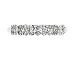 New Apart Pierścionek z białego złota z diamentami - 0,52 ct - próba 585