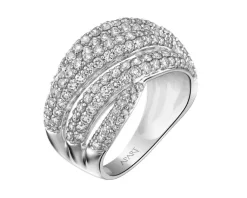 New Apart Pierścionek z białego złota z diamentami - 2,13 ct - próba 585