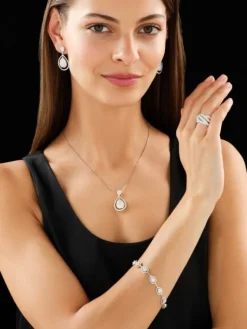 New Apart Pierścionek z białego złota z diamentami - 2,13 ct - próba 585